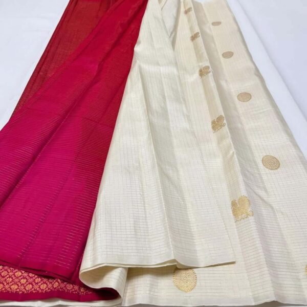 Flaunt Beige Soft Silk Saree With Magnificat Blouse Piece