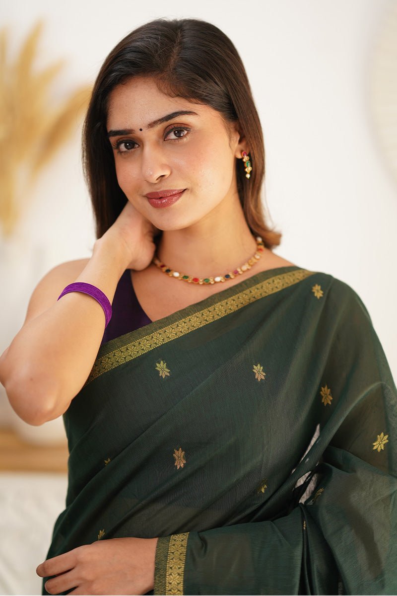 ShrijiAvadh-SC-126-GreenDark-Purple_7