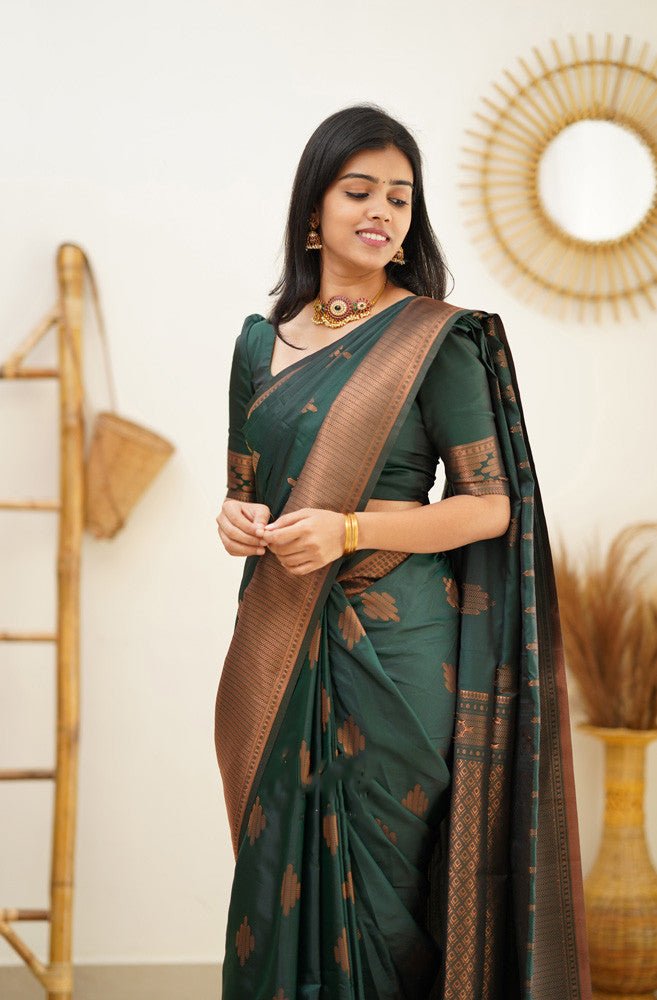 ShrijiAvadh-Swatisilk-DarkGreen_3